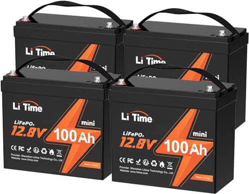 Amazon.co.jp: LiTime 12V100Ah miniリン酸鉄リチウムイオンバッテリー