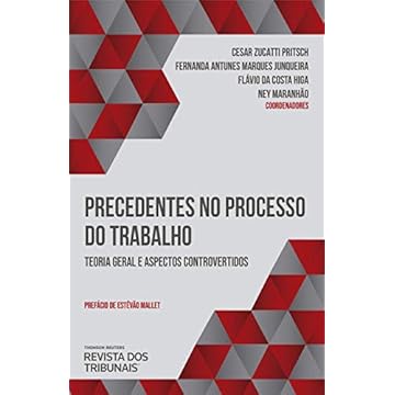 Capa do livro Precedentes No Processo Do Trabalho