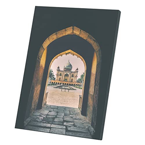 Poster temple inde spirituel pour créer une ambiance zen dans votre salon