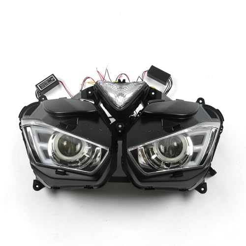 Phare LED de moto pour rouler la nuit en R3 et R25 avec yeux d'ange