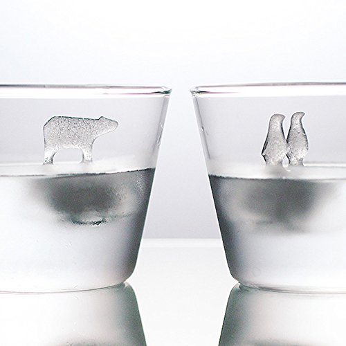 Molde de silicona para cubos de hielo animales miniatura 2