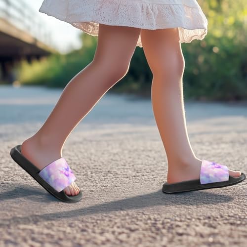 Howilath Chicken & Butterfly Slide Sandal for Kids Anti-Skid Beach Slippers Open Toe Quick Drying Sandal for Girls and Boys4