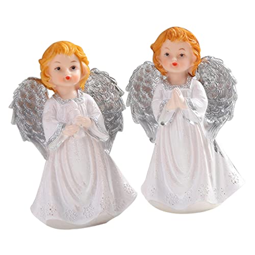 Statue d'ange fille blanche pour sublimer vos photos et vos décorations de table