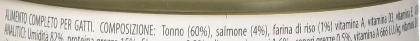 Petreet Natura Tonno Rosa Salmone - Confez. da 48 Pezzi x 70 gr