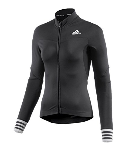 Maillot de vélo Adistar Adidas manches longues noir isolant XXS