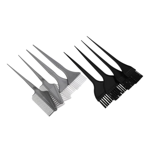 CIYODO 8 piezas Pinceles para Teñir Cabello Profesional Cerdas Flexibles y Resistentes para Aplicación Uniforme Reutilizables y Fáciles de Limpiar para Salón y Uso Doméstico