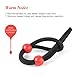 Utimi Adjustable Cock Ring Set Love Rings Basic Penis Ring Sex Toys, Silicone Male Cock Ties Black String with Red Beads, Designed for Harder Erection, 3 Pcs