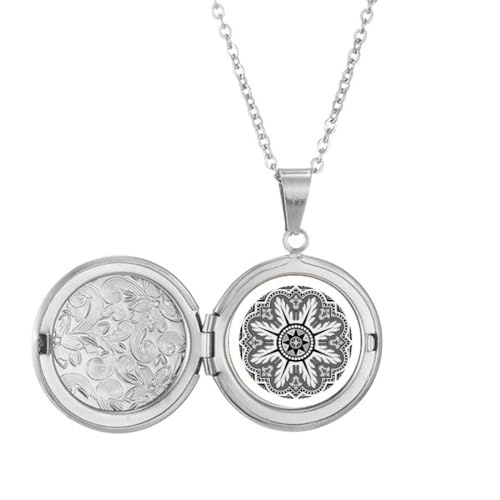 Cadeau d'anniversaire collier médaillon style arabe chic