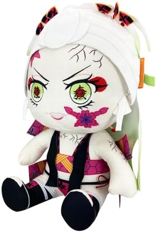 Great Eastern Entertainment Demon Slayer Entertainment District Arc – Daki (Demon) Sitting Pose Plush 12" H image 5