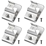 Belt Clips for Dewalt, 4pcs 304 Stainless Steel Drill Clips Tool Hooks with Screws for N268241 N086039 Compatible with 20V Power Tools for DCD980 DCD980L2 DCD985L2 DCD985