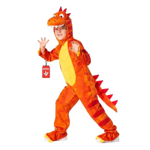 Morph Costumes Premium - Disfraz Dinosaurio Niño, Disfraz Dinosaurio Niña, Disfraz Rex Niño, Disfraz Dinosaurio T Rex Niño, Disfraz Halloween Niño Dinosaurio, Disfraz Carnaval Niño Talla M