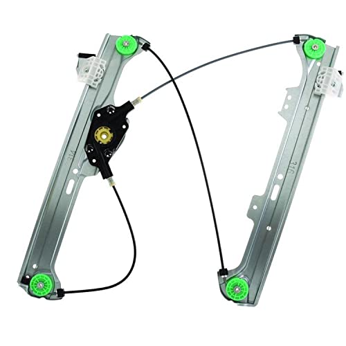 OEG Parts New Window Regulator Front Drivers Side Left LH Compatible With (04-07 BMW 525i/530i)(2008-10 528i/535i/xDrive)(2004-05 545i)(2006-10 550i/M5) 749-102 51337184383