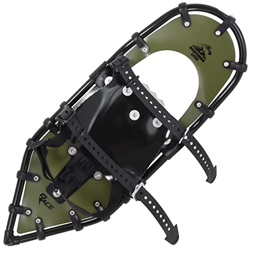 Northern Lites Race Ultralight Running & Racing Snowshoes with Tru Trak Binding, Green