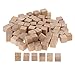 Produktbild FLAMEER 100 STK. Holzwürfel, Würfel-Blöcken Set, Blankowürfel, Größe 1 x 1 x 1 cm