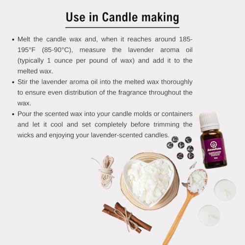 Image of ASIAN AURA Ceramic Aroma Diffuser Oil Set (10ml Each) Pack of 6| Home Fragrance & Aromatherapy | Meditation /Yoga (60 Ml, Lavender)