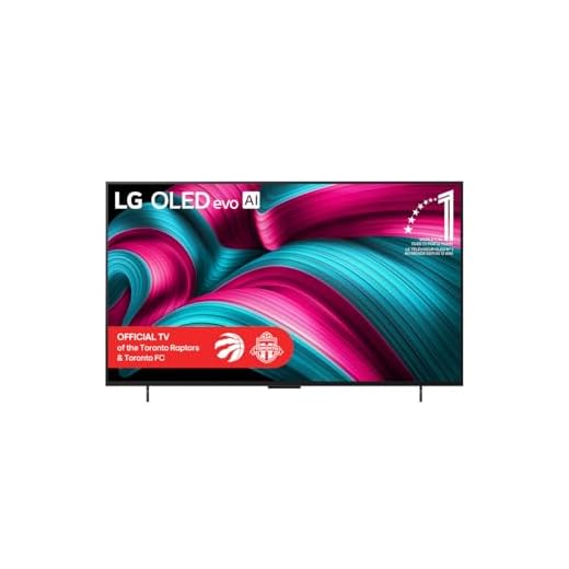LG 42-Inch C5 OLED evo 4K Smart TV - α9 AI Processor 4K Gen 8, Alexa Built-in, Up to 144Hz Refresh Rate, HDMI 2.1, G-Sync, FreeSync, VRR, WebOS 25, Dolby Vision (OLED42C5PUA, 2025)