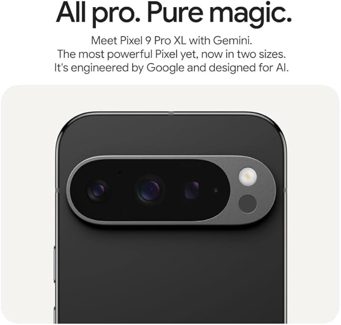 Google Pixel 9 Pro XL オブシディアン 256GB Google Pixel 9 Pro XL (Obsidian,16GB RAM 256GB Storage) : Amazon