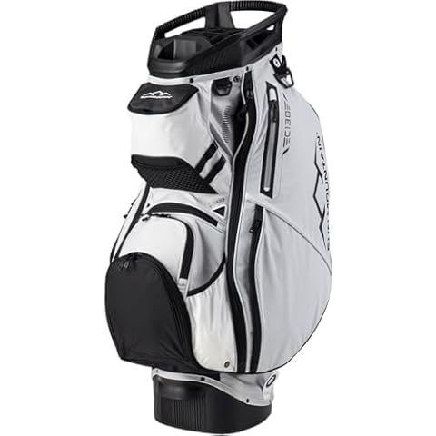 Sun Mountain C-130 Cart Bag 2024 - White Black Cover