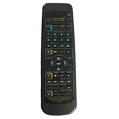 Replacement Remote Control Compatible for RCA STAV-3970 STAV-3990 STAV-4180 Professional Series 5.1 Channel Audio Video Receiver