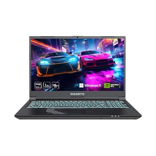 GIGABYTE - G5 (2024) Gaming Laptop - 144Hz 1920x1080 FHD - NVIDIA GeForce RTX 4060 - Intel i7-13620H - 1TB SSD with 16GB DDR5 RAM - Win11 Home+ (G5 KF5-H3US354KH)