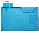 ☀Gute Anwendung: Eine große Reparaturmatte ist ein ideales Produkt zum Löten von Elektronikbaugruppen oder zur Reparatur von Elektronik und Leiterplatten, zur Reparatur von Smartphones, Laptops, Computern, Sportuhren, Kameras, intelligenten Spielzeugen, Brillen usw.