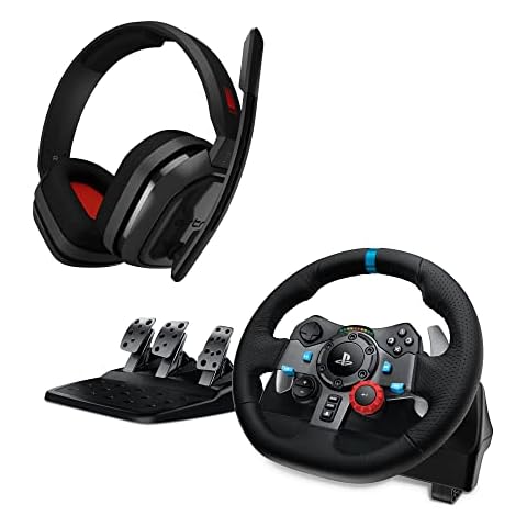 Logitech G29 Racing Wheel and A10 Headset Cover