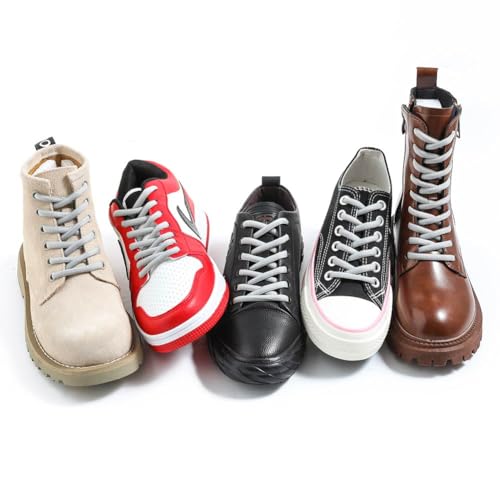 Image of VSUDO 1 Pair Oval Sneaker Shoelaces or Running Shoe Laces, Basketball Shoe Lace, Sport Shoestring or Athletic Shoe String