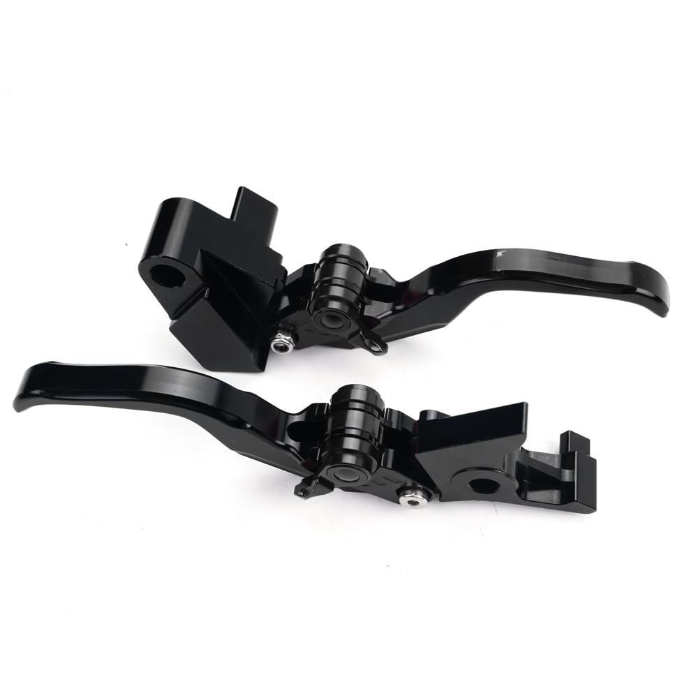 Fit Für Ninja650 KRT 650R Z650 RS EX650 KLE650 Motorrad CNC Kupplung Bremshebel Z 650 Z650RS Griff Bremshebel Bremskupplungshebel Ninja 650 (Schwarz)