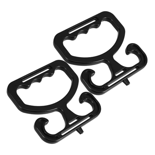 Alipis Soporte para Bolsa de Compras decoración de estatuillas Decoraciones de peceras Soporte para Bolsas Agarre para Bolsas Estante de Basura removible Organizador de Black