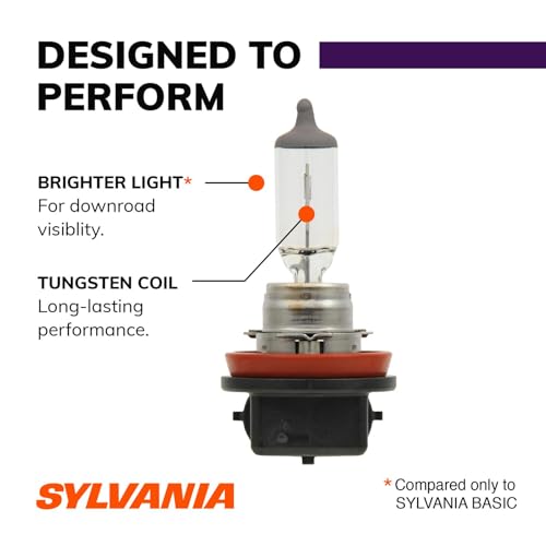 image for SYLVANIA - H11 XtraVision - High Performance Halogen Headlight Bulb, H