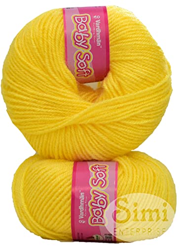 Image of 100% Acrylic Wool Dark Cream (8 pc) Baby Wool Wool Ball Hand Knitting Wool /Art Craft Soft Fingering Crochet Hook Yarn, Needle Knitting Yarn Threa V WZC