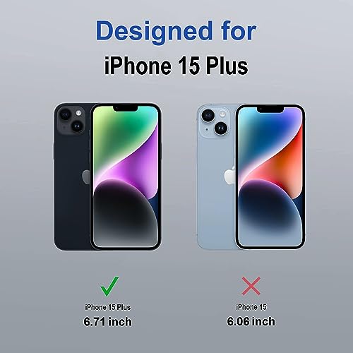 Image of amazon basics Back Case Cover for iPhone 15 Plus (Thermoplastic Polyurethane Clear)