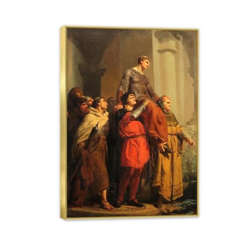 Image sur Toile Retour triomphal de Sir Willem pour décoration murale de salon