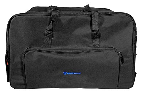 Rockville Rolling Travel Bag For Most 15" Dj Pa Speakers W/Handle+Wheels (Sb15) #TOP4