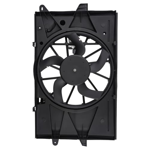 Image of maXpeedingrods 621-045 Radiator Cooling Fan for Ford Taurus Single Fan 2008-2012 with Control Module, for Mercury Sable 2008-2009, for Lincoln MKS 2009-2012, 621890 8G1Z8C607A 8G1Z8C607B FO3115174