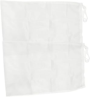 Yardwe 2pcs Bath Tub Cleaner Fish Tank Cleaner Filter Leaf Eater Leaf Vacuum Bag Replacement Skimmer Pool Detergent Pool Cleaning Net Bag Pool Vacuum Pool Leaf Fine Mesh Bag Cleaner Nylon