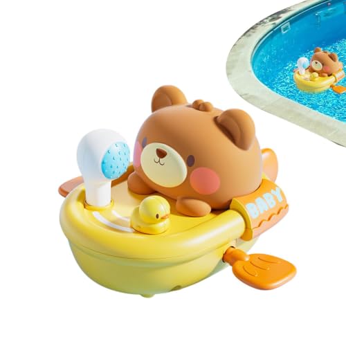 Jouet de bain bateau flottant piscine et douche pour fille et garçon