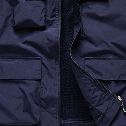 Men Vest Travel Outdoor Work Sleeveless Lightweight Jacket Cargo Vests Fishing Military Shooting Clothing with Pocket2