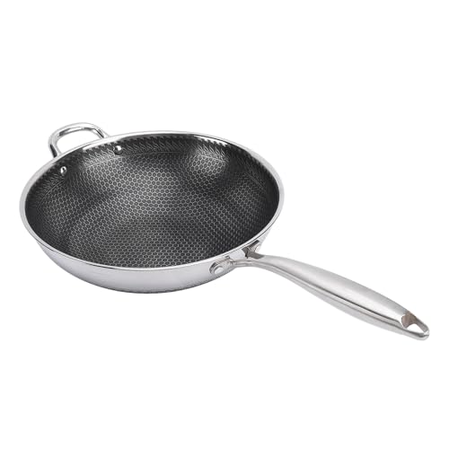 Wok de acero inoxidable Pssopp 32 cm miniatura 6