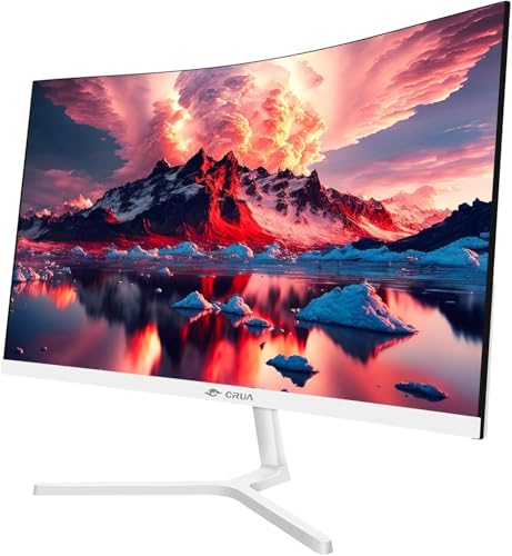 24 Zoll Curved-Monitor Crua FHD (1920 x 1080) mit 100 Hz