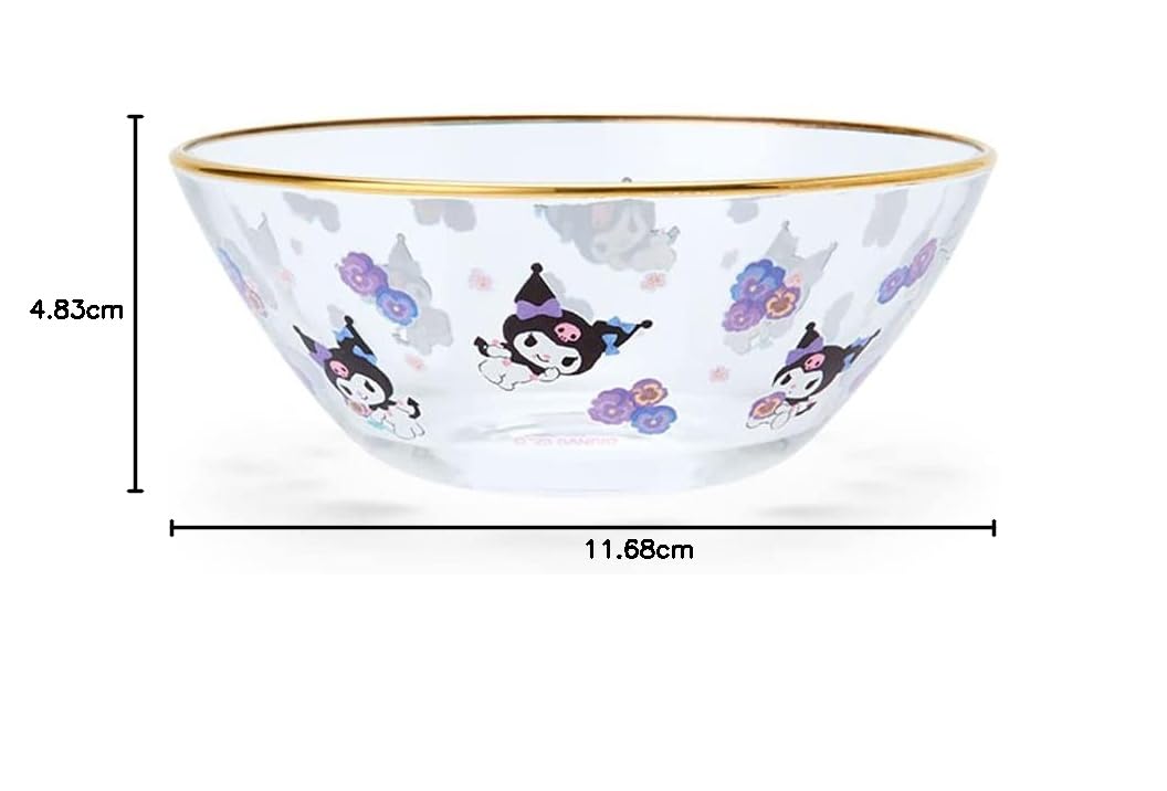 Amazon.co.jp: サンリオ(SANRIO) クロミ ガラスボウル 080993 : ホーム