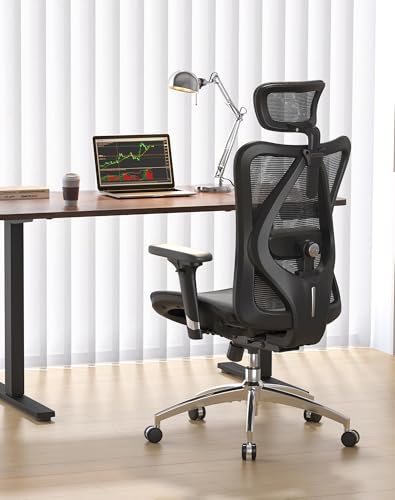 SIHOO M57 Ergonomic Office Chair with 3 Way Armrests Lumbar