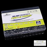 25 PIÈCES HAMEÇONS Circulaires Eau Salée Ligne De Fil De Pour Poisson