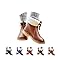 Winterschuhe Damen Warm, Stiefeletten Gefüttert Boots, Wasserdicht Schneestiefel Winter Trekking Wanderschuhe Damen, Rutschfest Winterstiefel, Bequem Winterboots Reitstiefeletten Außenbereich