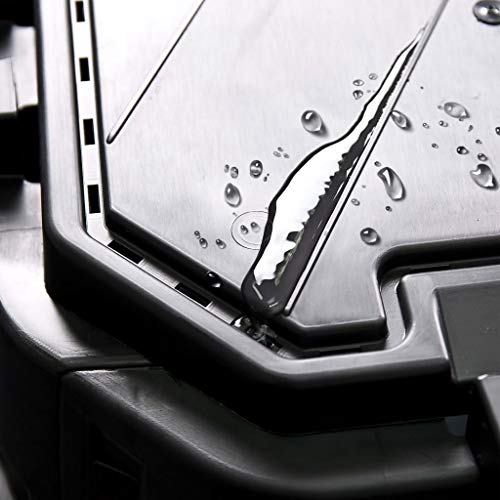 Tidyard Thermocompostbak voor in de tuin, compostbak, schuifdeur met houders, hangslot, druppelirrigatiesysteem… - Afbeelding 7