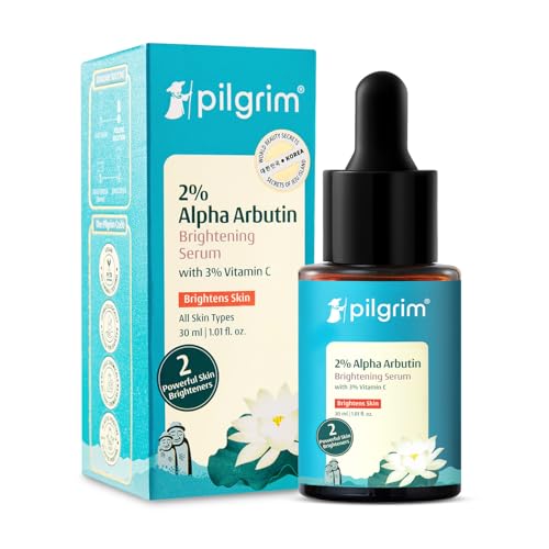 PILGRIM Korean 2% Alpha Arbutin & 3% Vitamin C Brightening Face S...