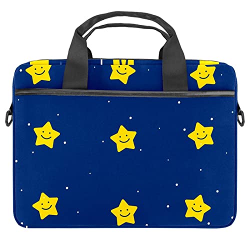Maletín protector de portátiles contra arañazos con patrón de estrellas para uso diario universitario