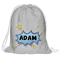 Zaino Sportivo Personalizzato Con Nome - Sacca Palestra Leggera, 39x31cm, Per Ragazze E Ragazzi - Foto 12