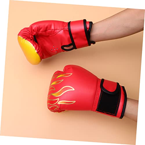 Equipo de boxeo de PU negro BESTonZON para capacitación juvenil de kickboxing 4