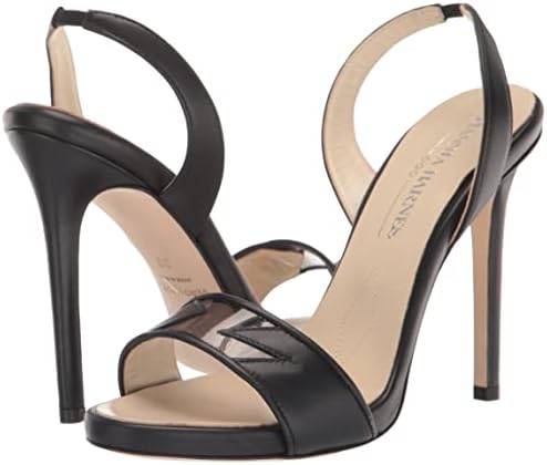 Tiannia Barnes womens Giselle Slingback Heeled Sandal, Black, 9 US | Image 6